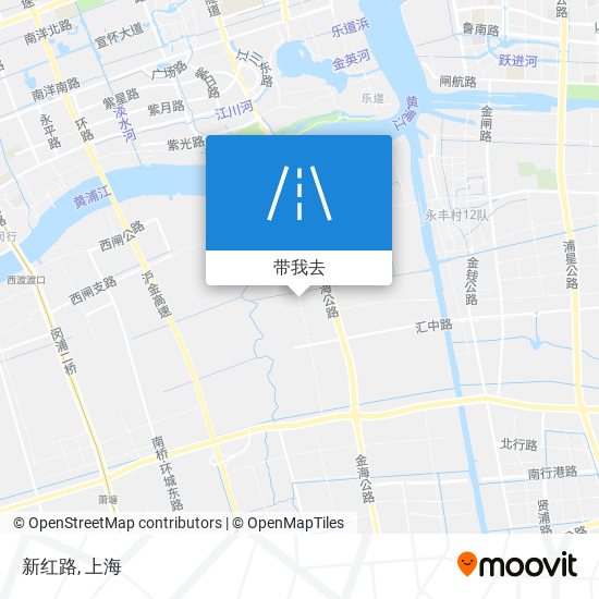 新红路地图