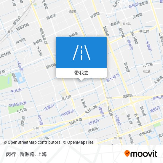 闵行 · 新源路地图