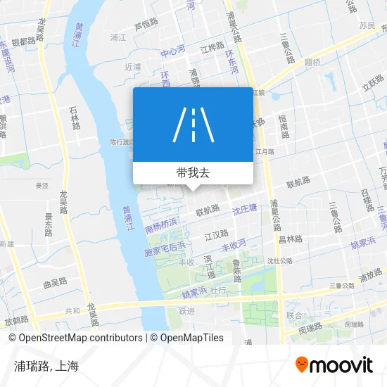 浦瑞路地图