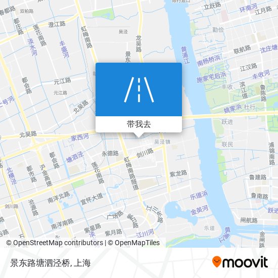 景东路塘泗泾桥地图