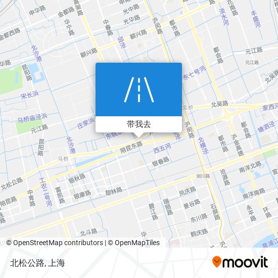 北松公路地图