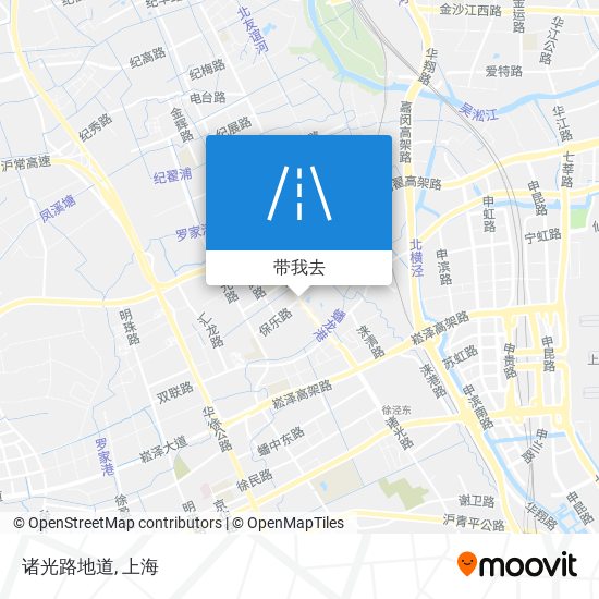 诸光路地道地图