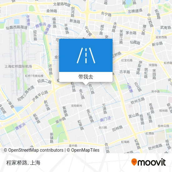 程家桥路地图