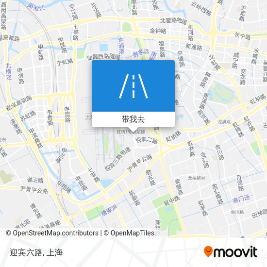 迎宾六路地图