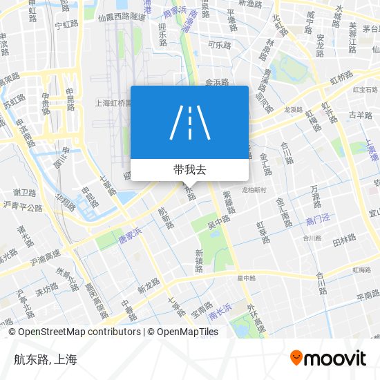航东路地图