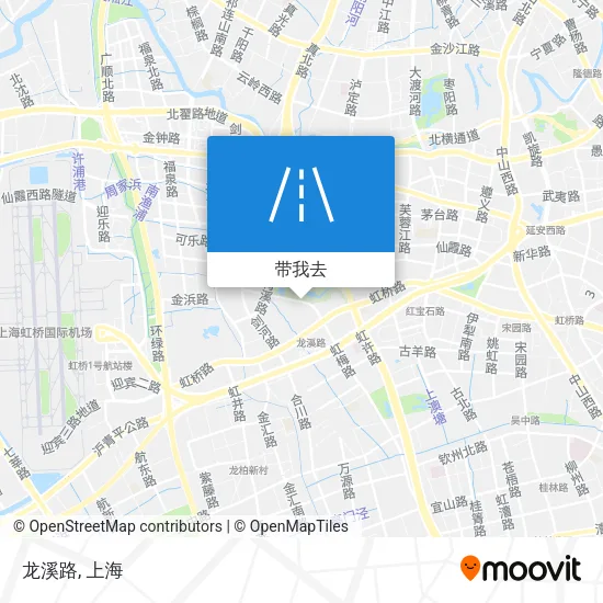 龙溪路地图