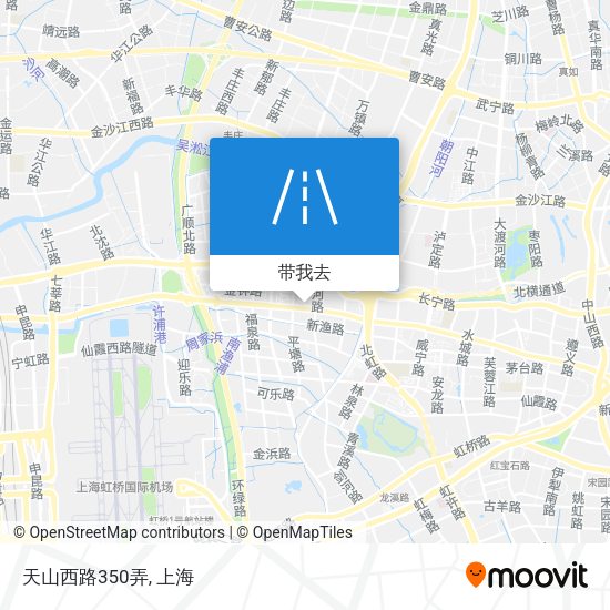 天山西路350弄地图