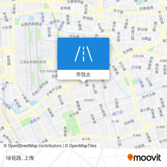 绿苑路地图