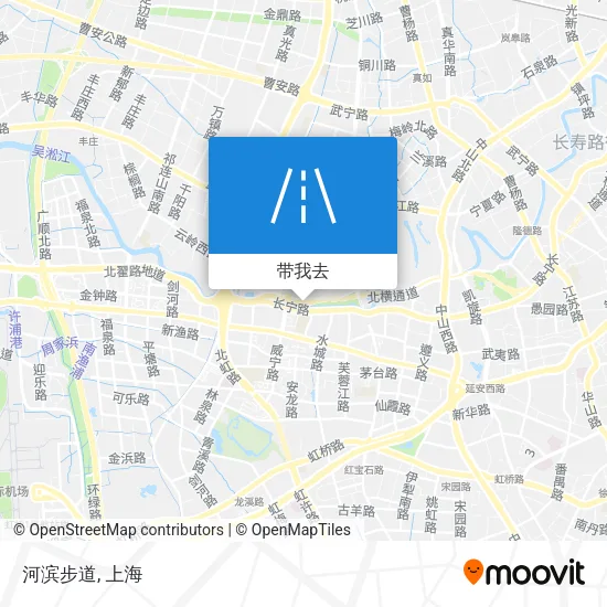 河滨步道地图