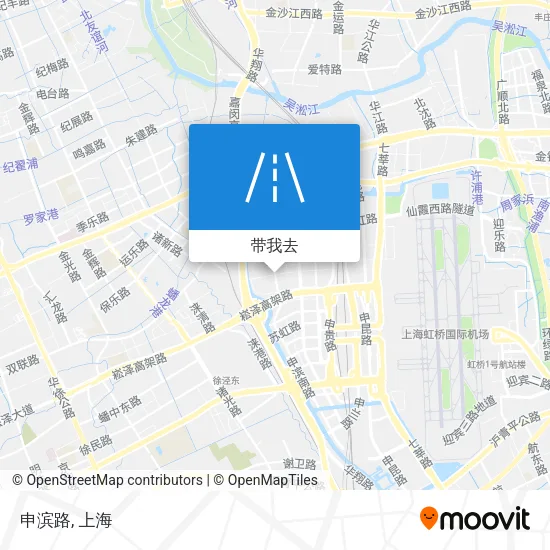 申滨路地图