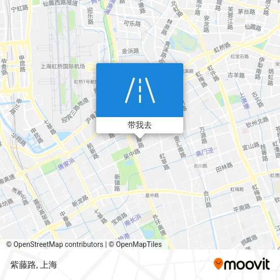 紫藤路地图