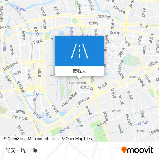 迎宾一路地图