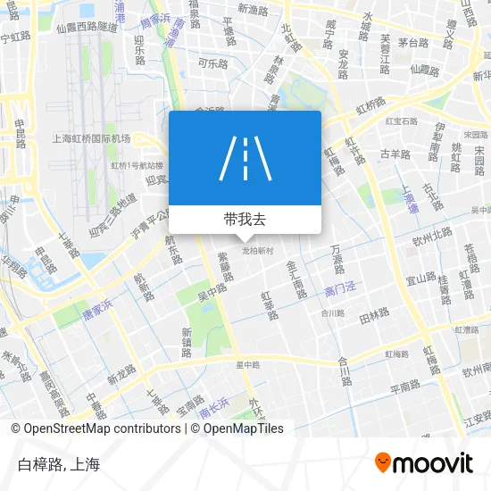 白樟路地图