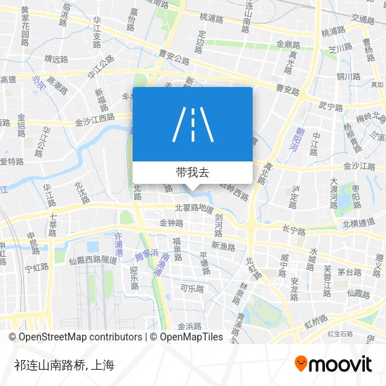 祁连山南路桥地图