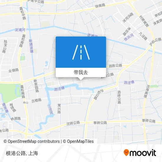 横港公路地图