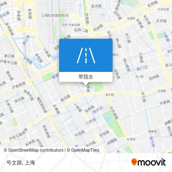 号文路地图