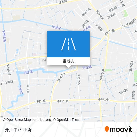 开江中路地图