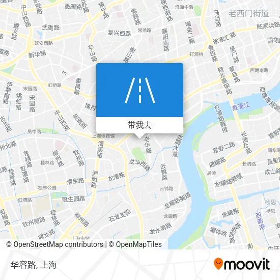 华容路地图