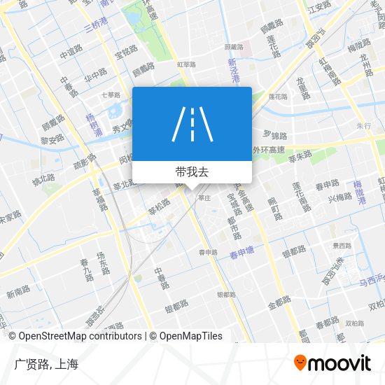 广贤路地图
