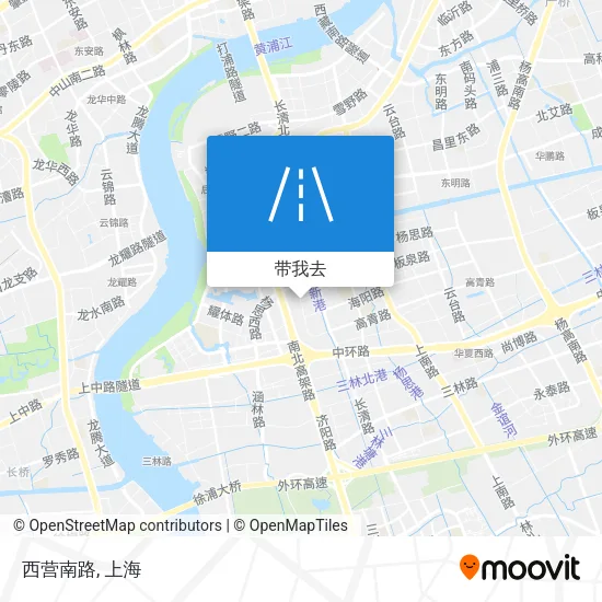 西营南路地图