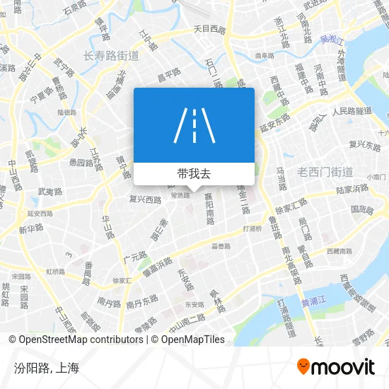 汾阳路地图