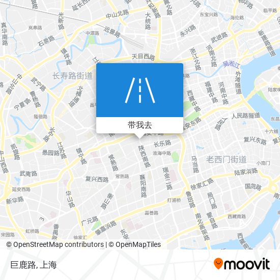 巨鹿路地图