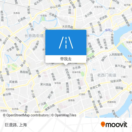 巨鹿路地图