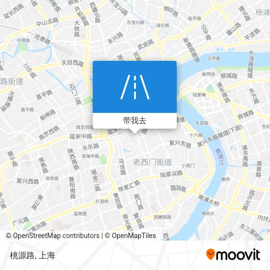 桃源路地图