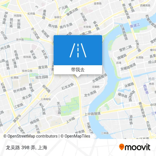 龙吴路 398 弄地图