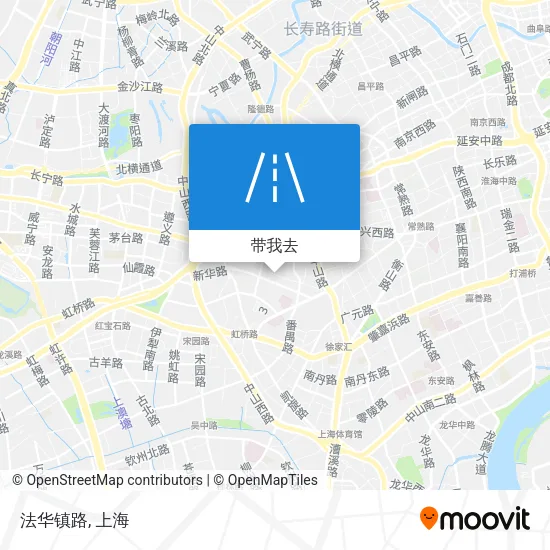 法华镇路地图