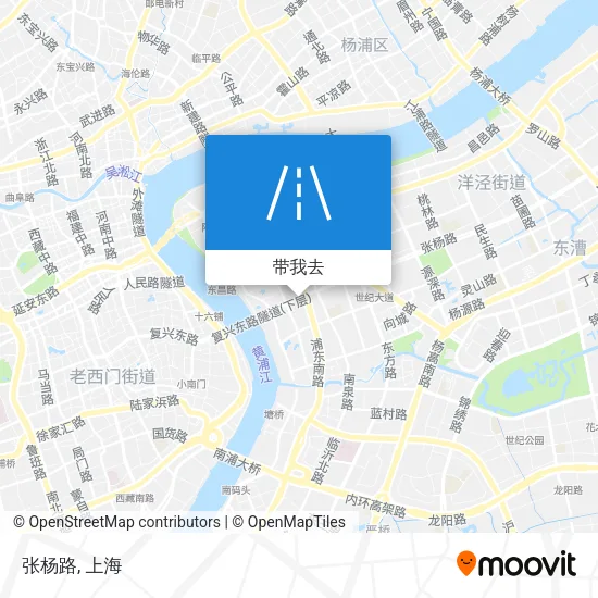 张杨路地图
