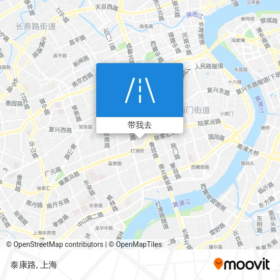 泰康路地图