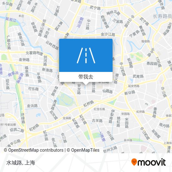 水城路地图