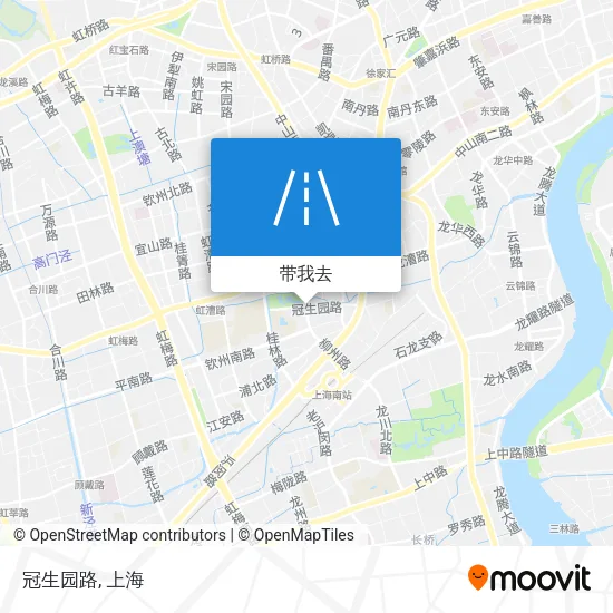 冠生园路地图