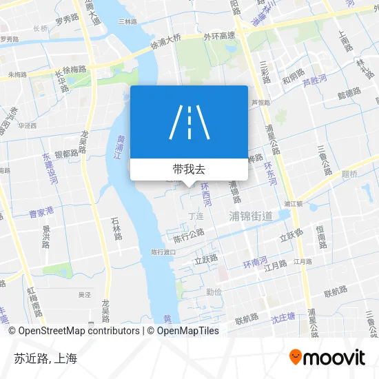 苏近路地图