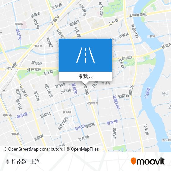 虹梅南路地图