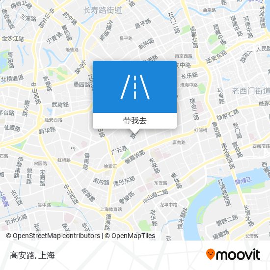 高安路地图
