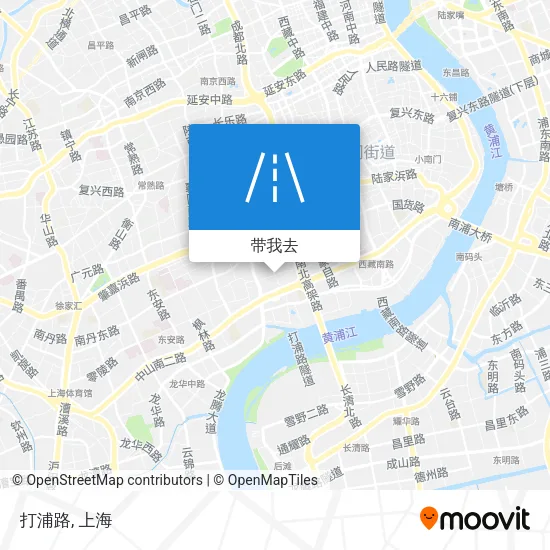 打浦路地图