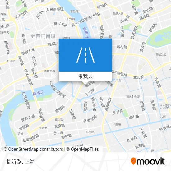临沂路地图