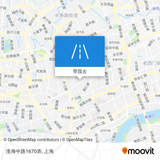 淮海中路1670弄地图