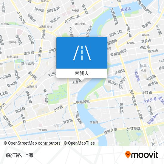 临江路地图