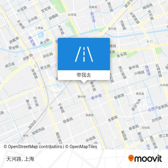 天河路地图