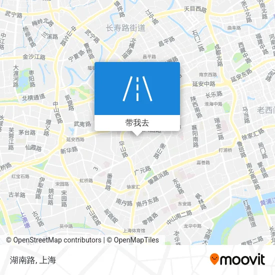 湖南路地图