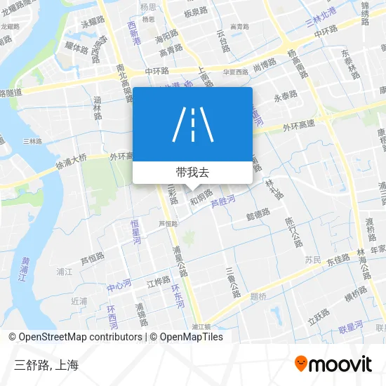 三舒路地图