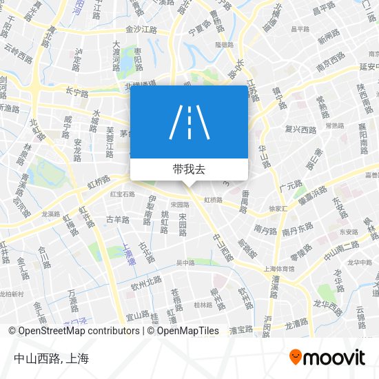 中山西路地图