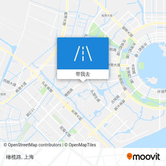 橄榄路地图