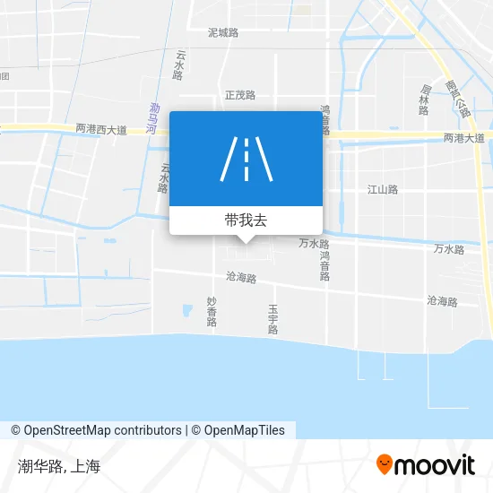 潮华路地图