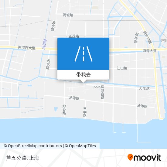 芦五公路地图