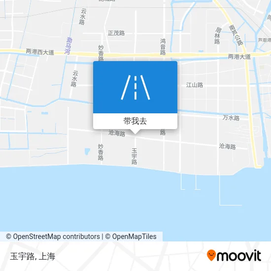 玉宇路地图