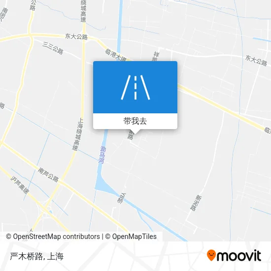 严木桥路地图